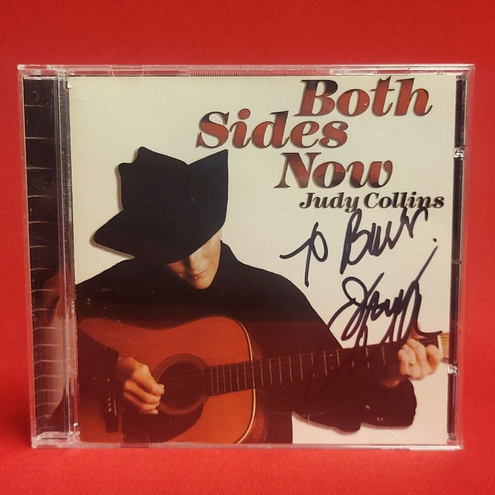 Both Sides Now Judy Collins CD 1998 Signed